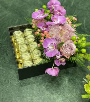 Orkide Gül Çikolata 